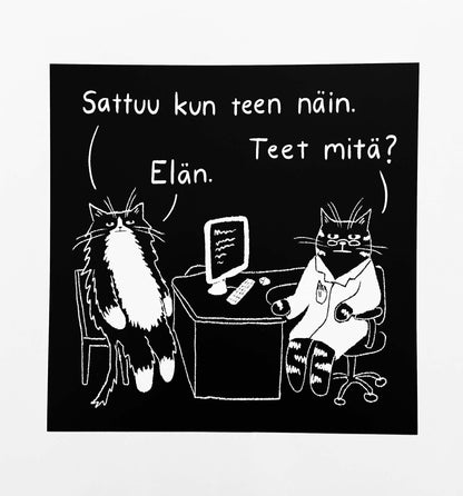 Sattuu kun elän | Printti