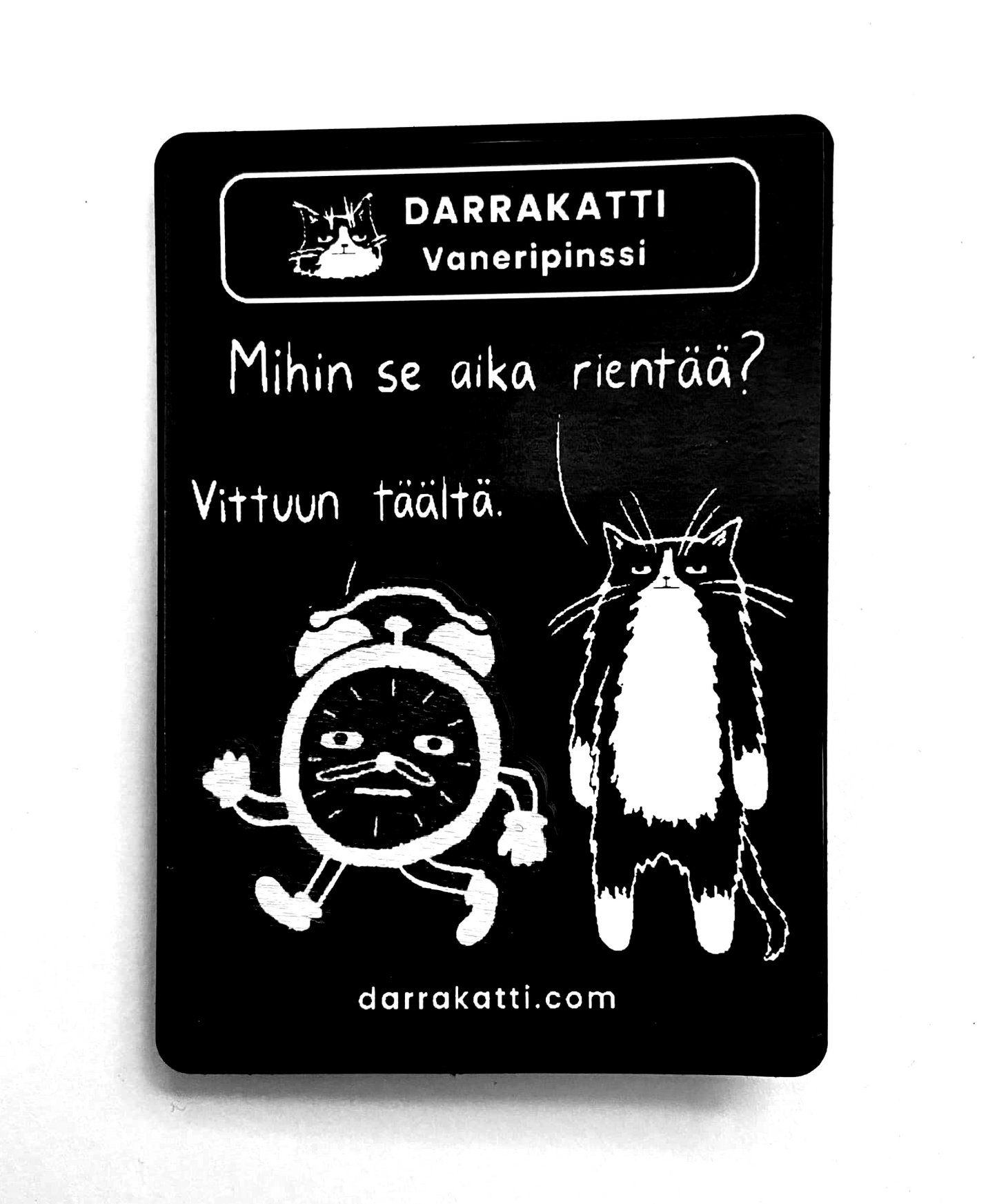 Aika rientää | Pinssi