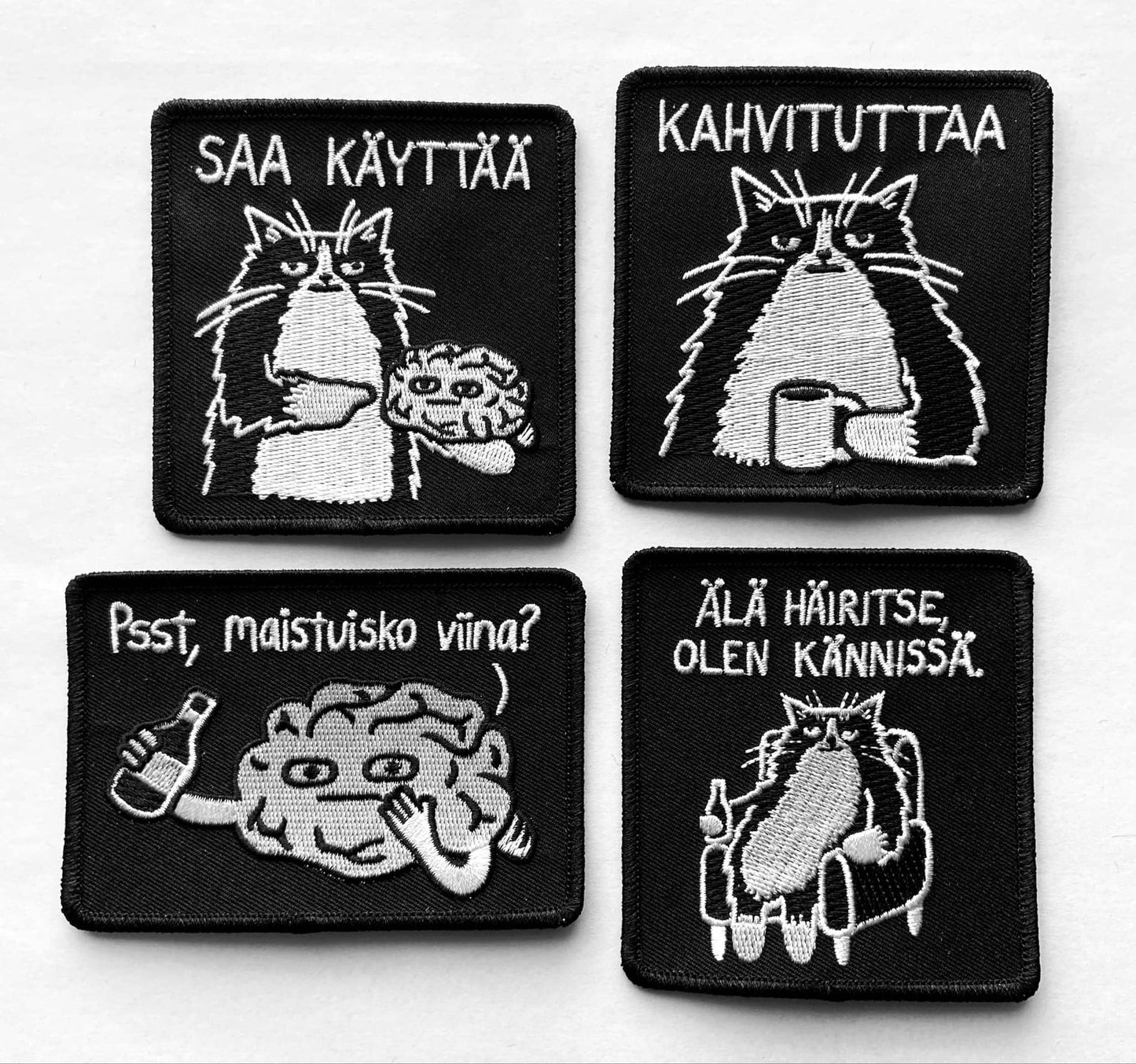 Darrakatti Kangasmerkkipaketti 4 kpl