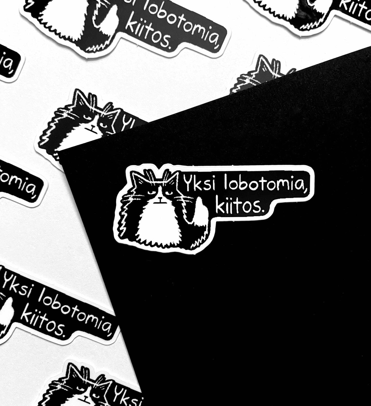Yksi lobotomia | Tarra