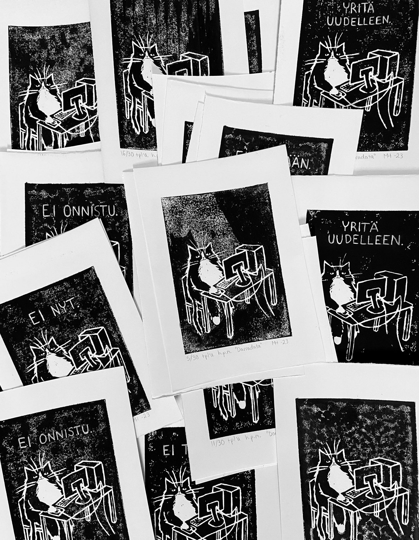 "Darradata" | Grafiikan vedos