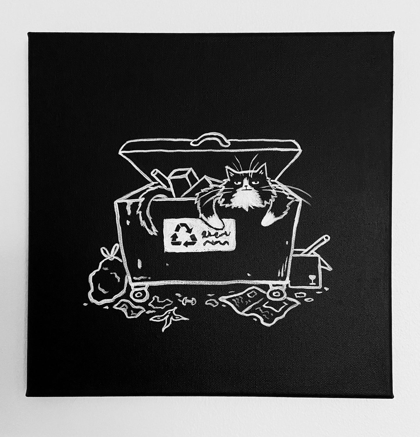 "Sekajäte" | Maalaus