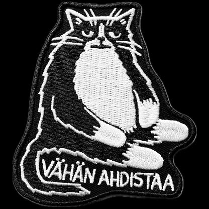 Vähän ahdistaa | Kangasmerkki