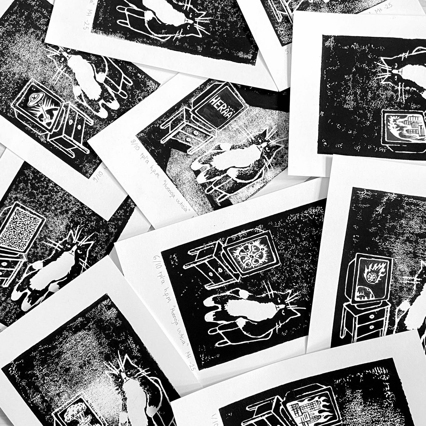 "Huonoja uutisia" | Grafiikan vedos