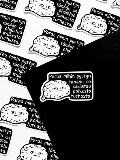 Ahdistun turhasta | Tarra