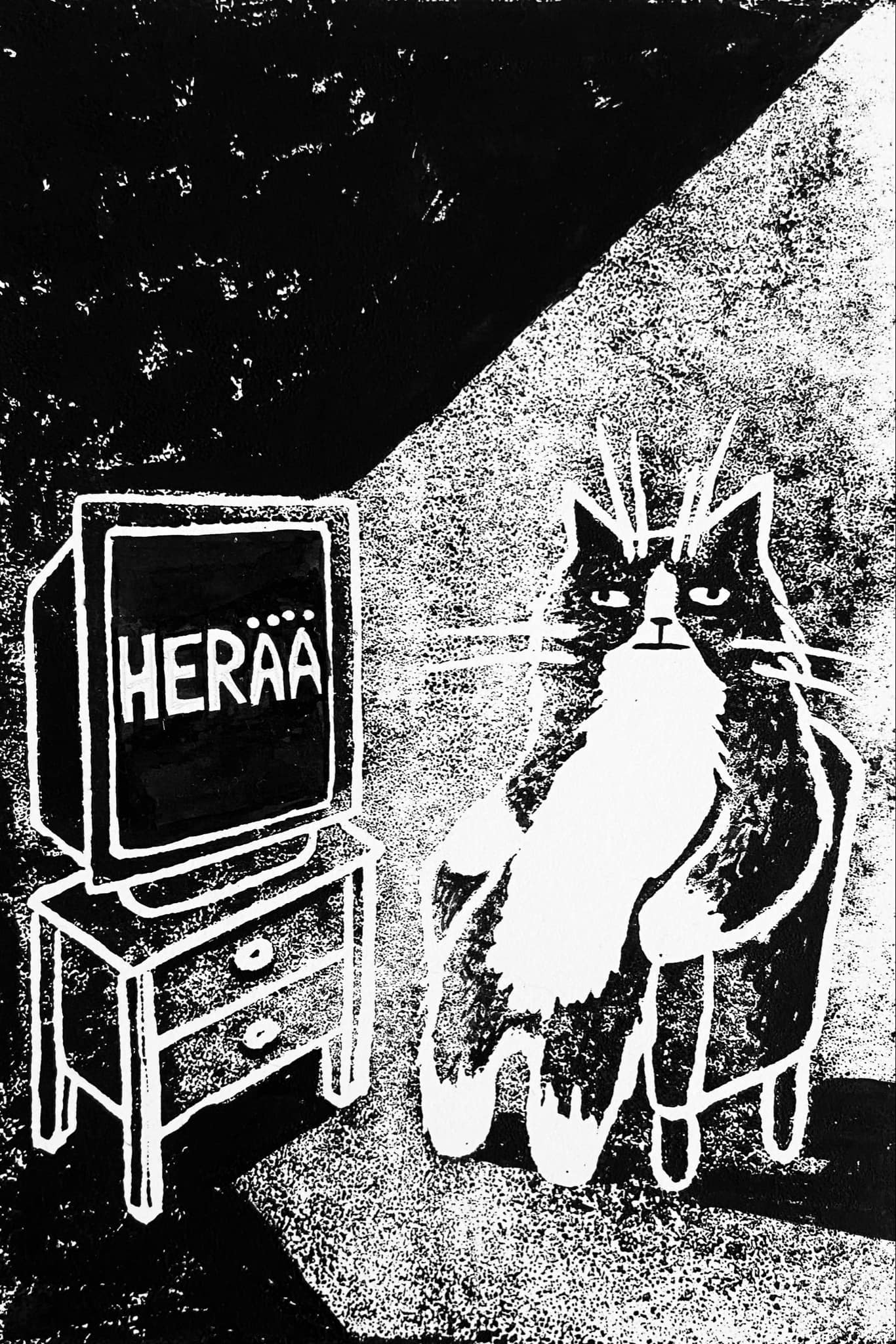 "Huonoja uutisia" | Grafiikan vedos