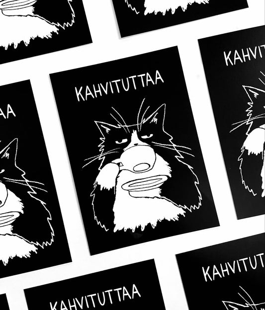 Kahvituttaa | Postikortti