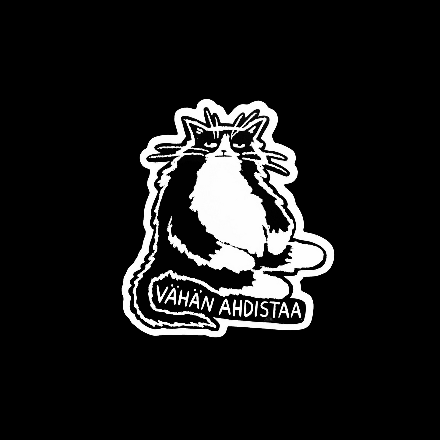 Vähän ahdistaa | Tarra