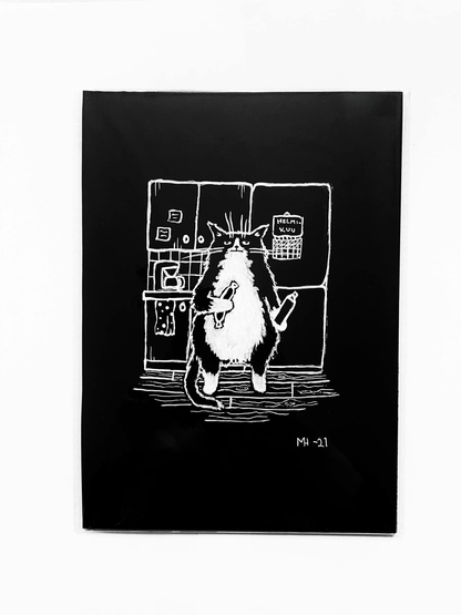 "Pelkotilat ja HK Blöö" | Alkuperäisteos