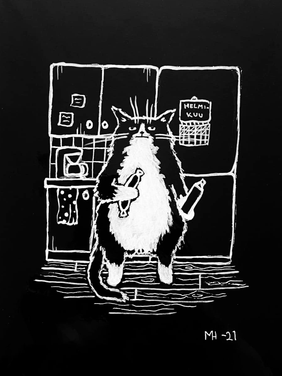 "Pelkotilat ja HK Blöö" | Alkuperäisteos