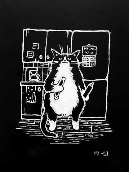 "Pelkotilat ja HK Blöö" | Alkuperäisteos