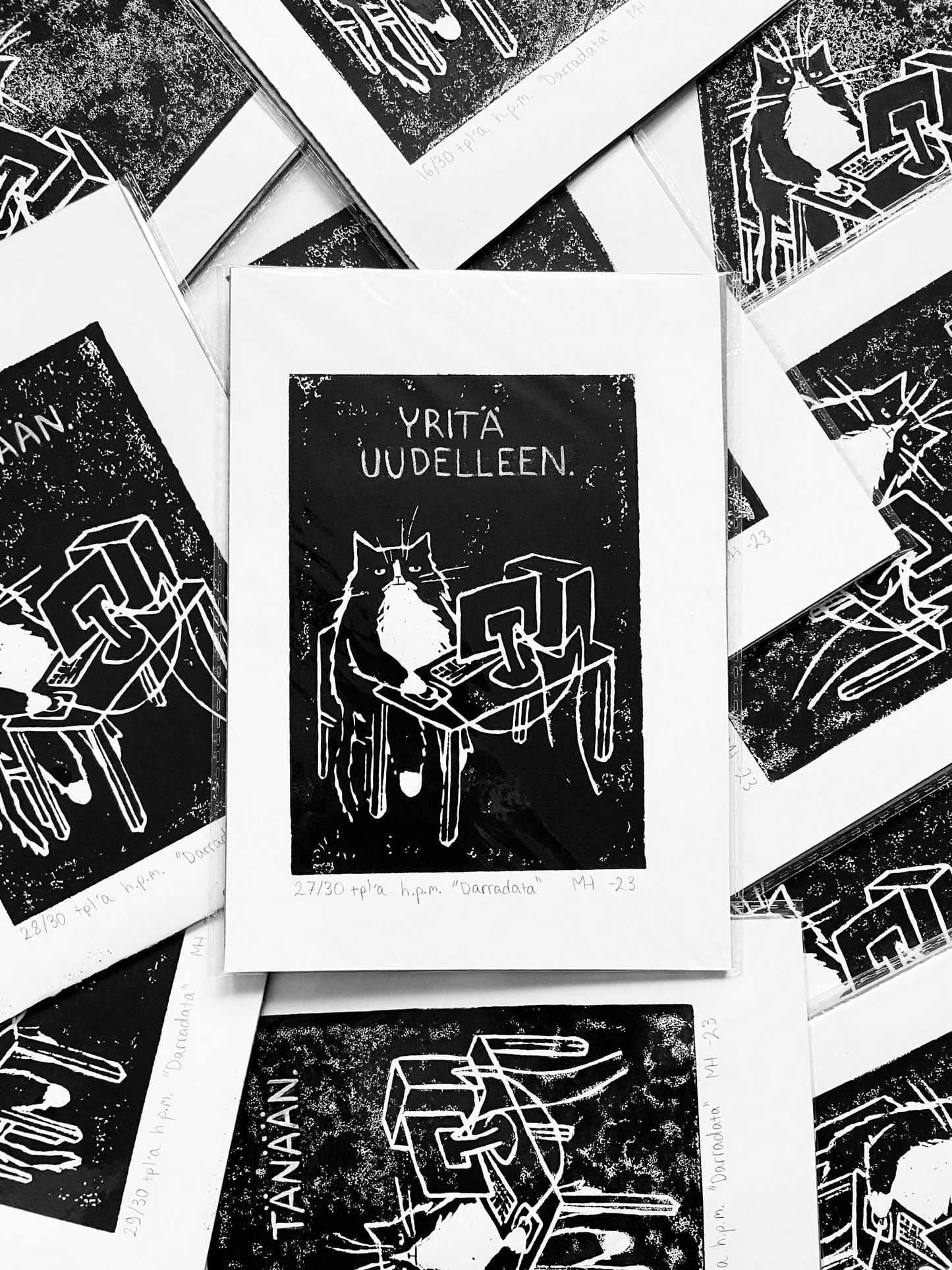 "Darradata" | Grafiikan vedos