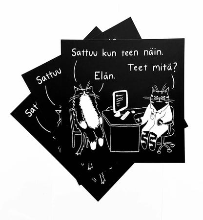 Sattuu kun elän | Printti