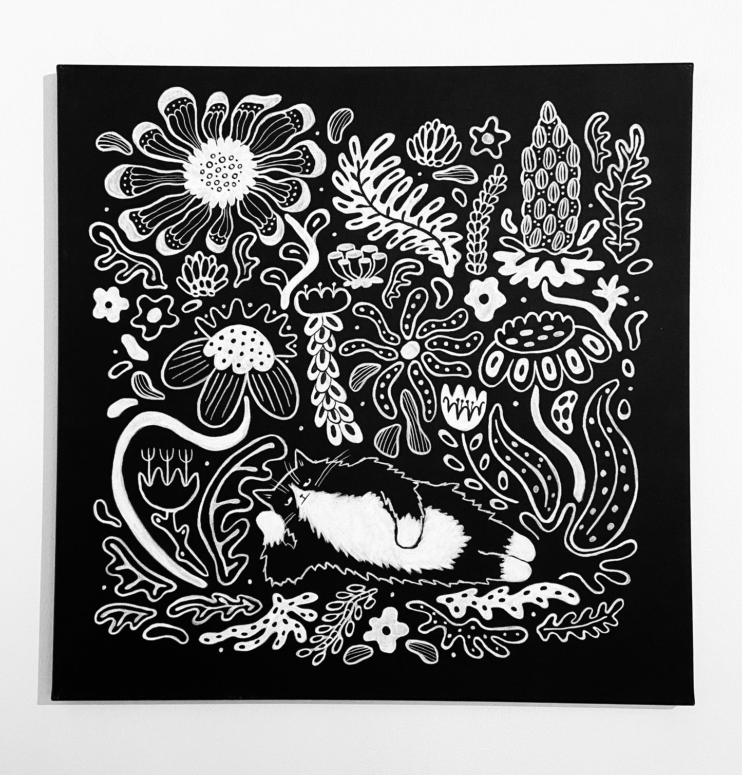 "Kiitos vaan traumoista" | Maalaus