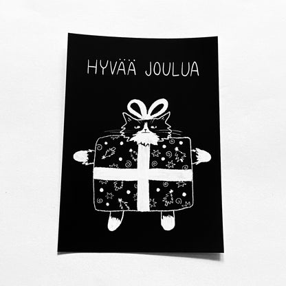 Lahjapaketti | Postikortti