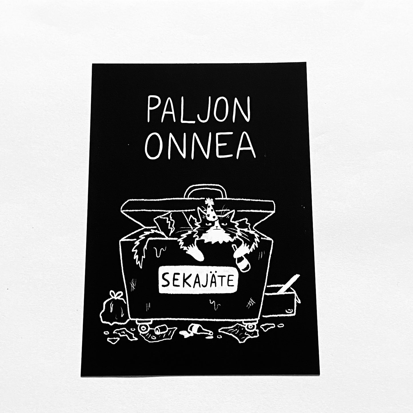 Paljon onnea | Postikortti