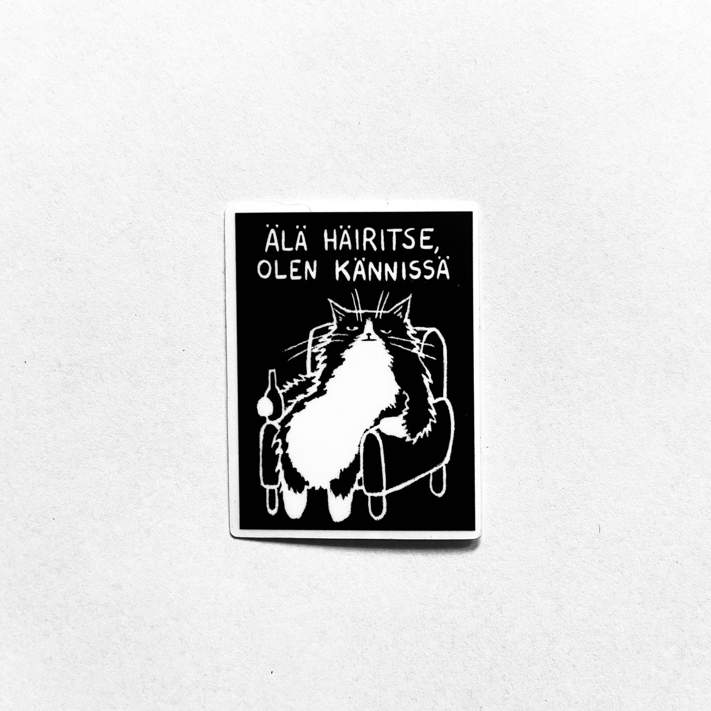 Älä häiritse olen kännissä | Tarra