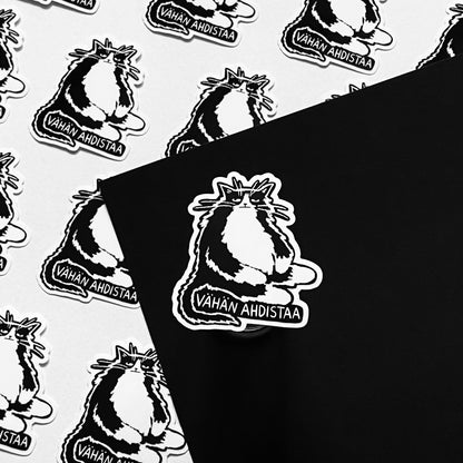 Vähän ahdistaa | Tarra