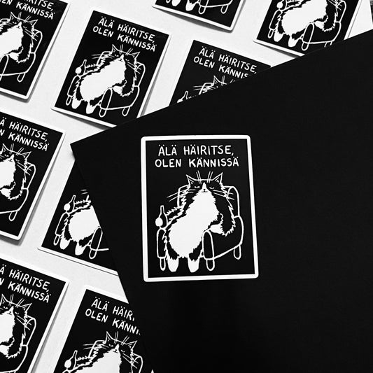 Älä häiritse olen kännissä | Tarra