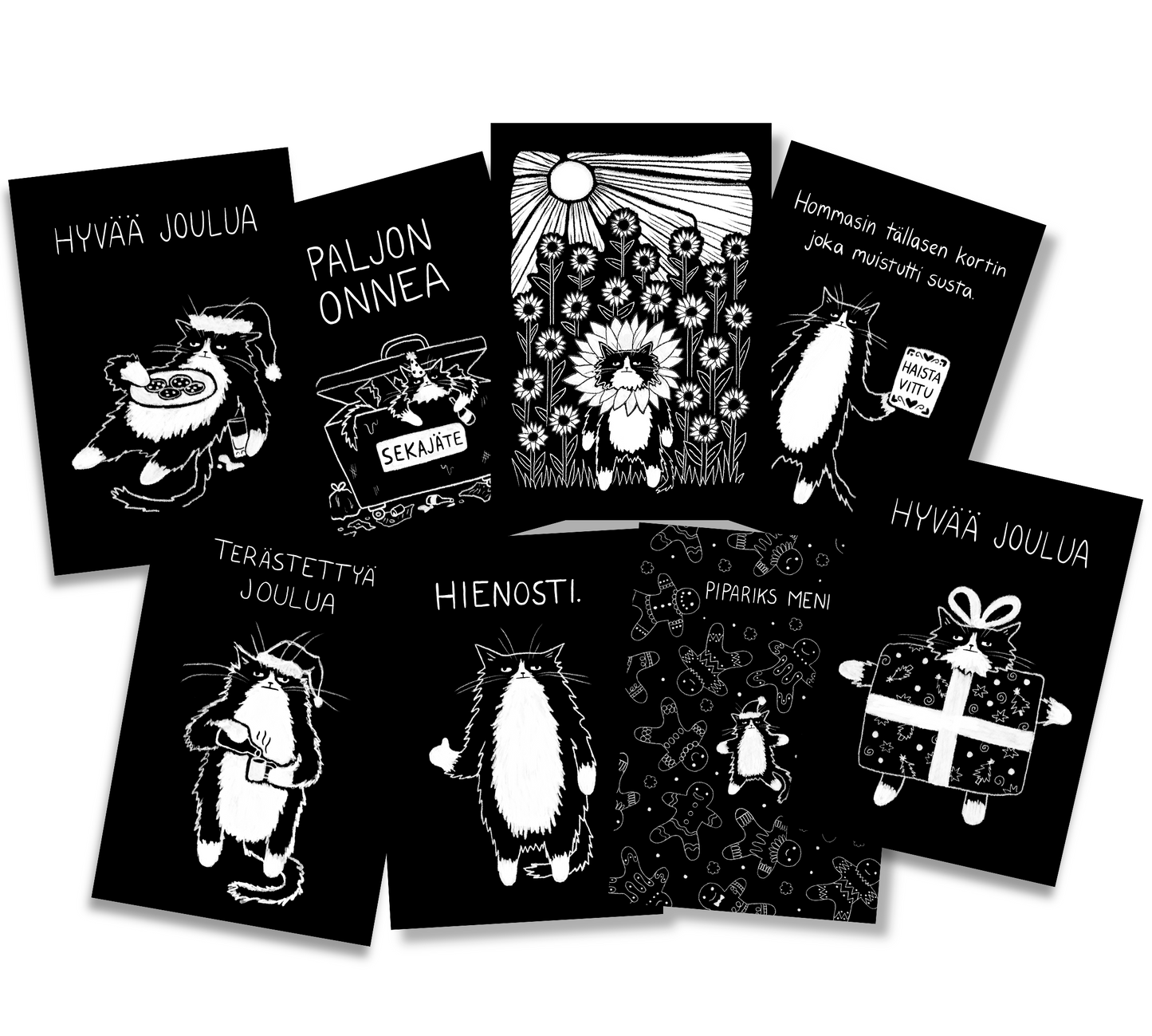 Darrakatti Korttipaketti 8kpl