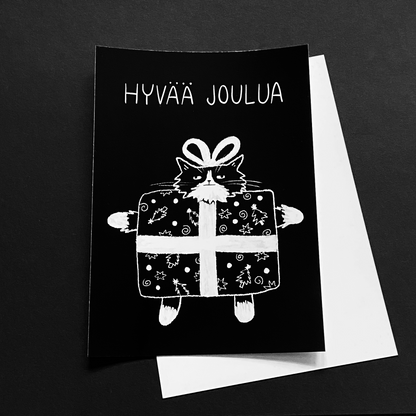 Lahjapaketti | Postikortti