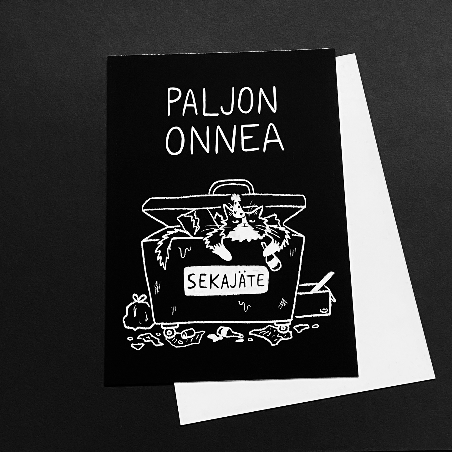 Paljon onnea | Postikortti