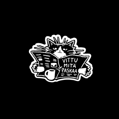 Vittu mitä paskaa | Tarra
