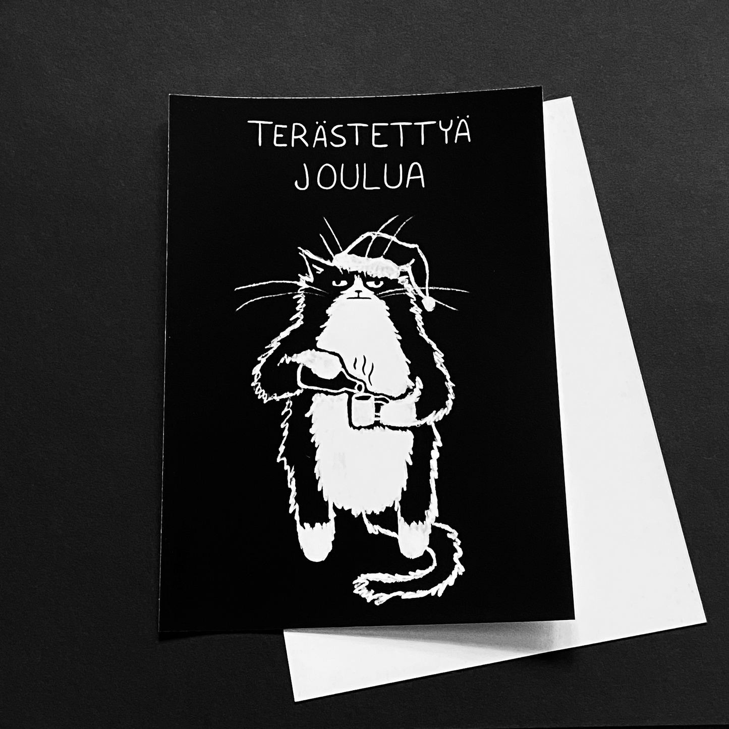 Terästettyä joulua | Postikortti